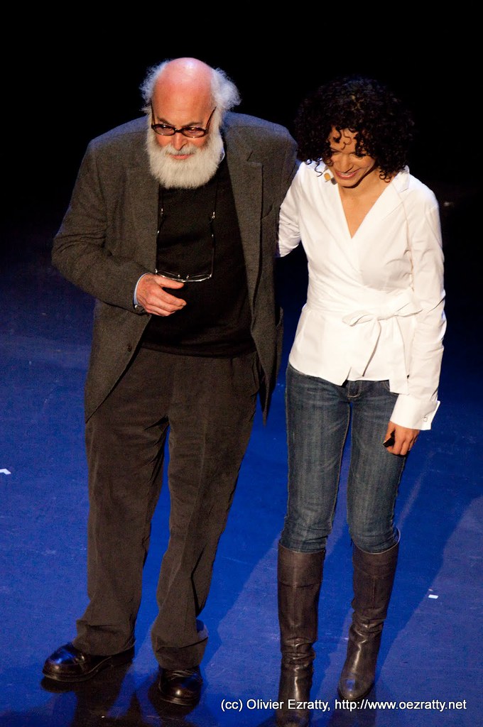 Sarah et Alphonso Kaminsky à TEDx PARIS, le 30 janvier 2010 à l'Espace Pierre Cardin