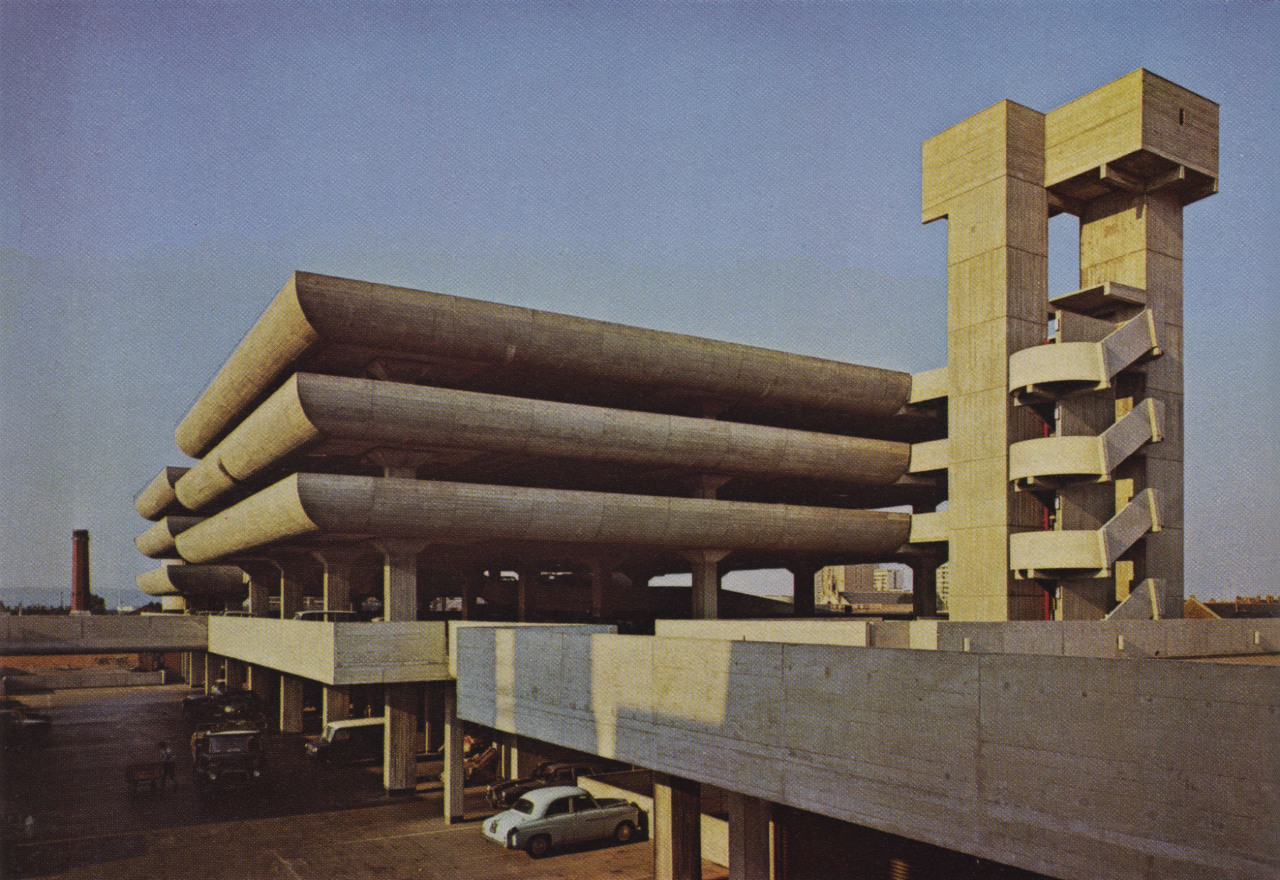 Tricorn Shopping Centre, Portsmouth, UK, 1966 (Demolished 2004)