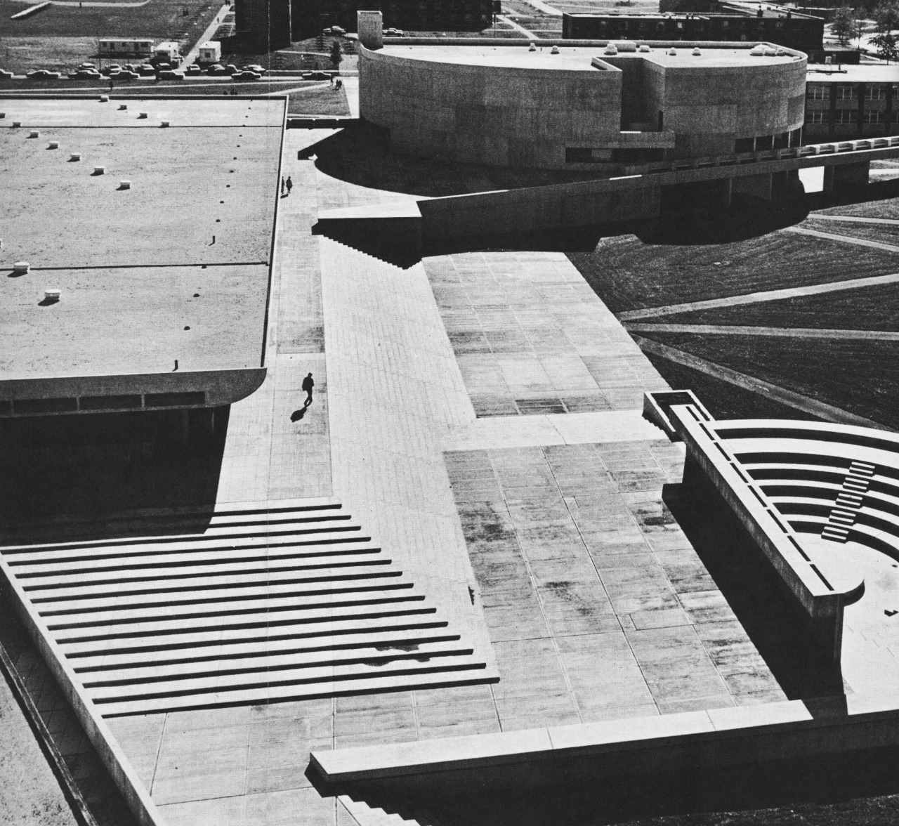 Academic Center, State University of New York at Fredonia, New York, 1960s