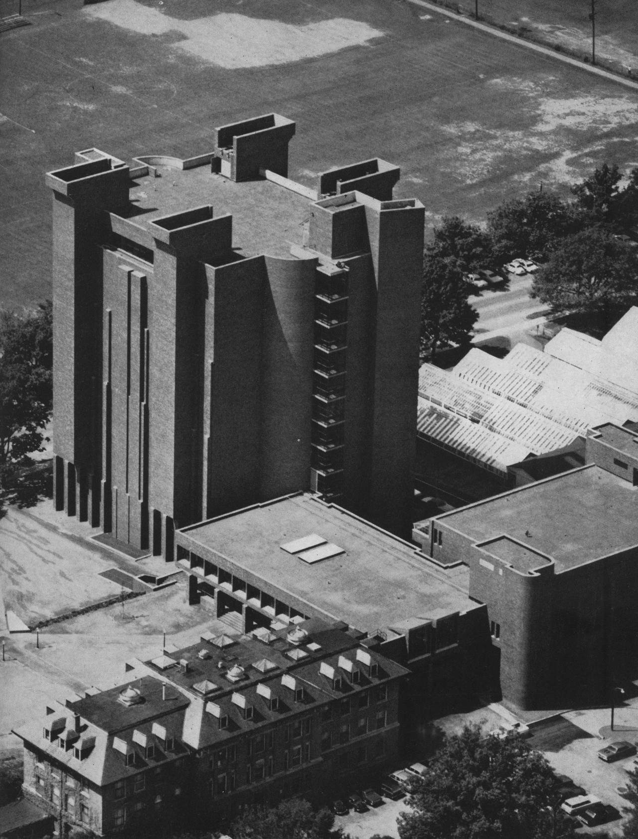 Agronomy Building, Cornell University, Ithaca, New York, 1968